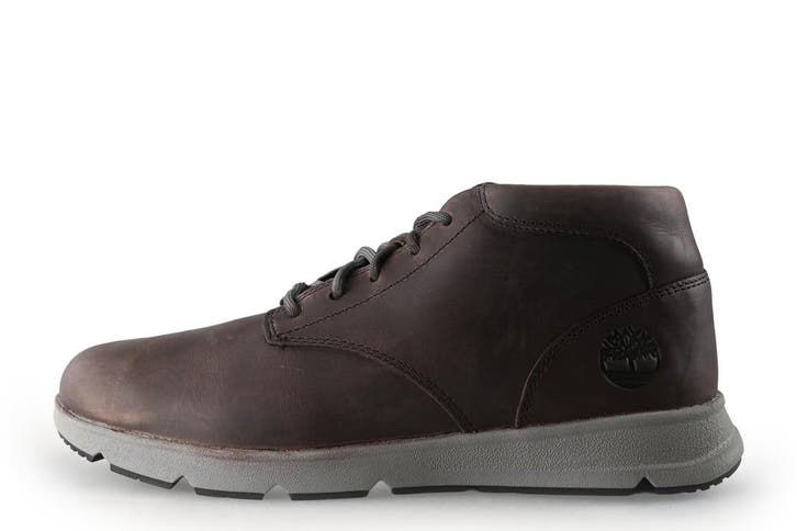 Timberland Hoge sneakers in maat 42 Bruin, Kleding | Heren, Schoenen, Bruin, Zo goed als nieuw, Sneakers, Verzenden