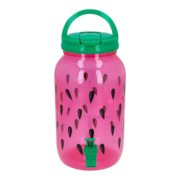 Groen/Roze Drankdispenser Watermeloen Met Kraantje 3,8l, Hobby en Vrije tijd, Feestartikelen, Nieuw, Verzenden