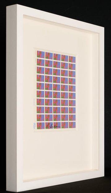 Robert Indiana (1928-2018) - Bogen mit 50 LOVE-Briefmarken