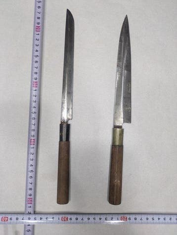 Couteau de cuisine - Acier, Bois - Japon - Traditionnels