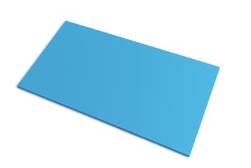 Acrylaat (PMMA) basisplaat (lichtblauw, 50x30 cm, 3 mm dik), Verzenden, Nieuw