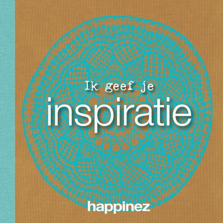 Ik geef je inspiratie 9789400506701 Happinez, Boeken, Stripverhalen, Zo goed als nieuw, Verzenden