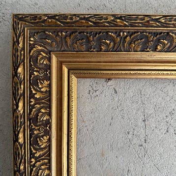 Grote Vergulde Schilderij Lijst - Lijst - Hout