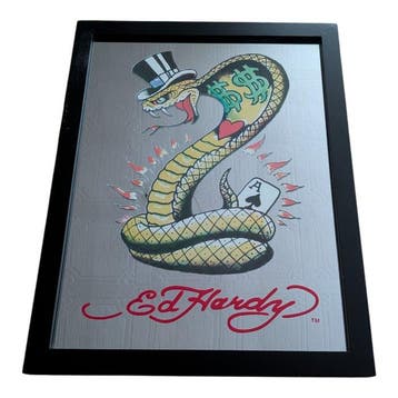 Ed Hardy Miroir Snake - Enseigne publicitaire (5) -