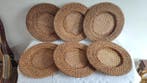 Flamant - Onderbord (6) - Rattan, Bamboe, canework,, Antiquités & Art