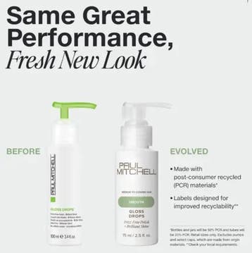 Paul Mitchell Smoothing Gloss Drops (Glansspray), Verzenden, Nieuw, Gel, Wax, Haarlak of Mousse
