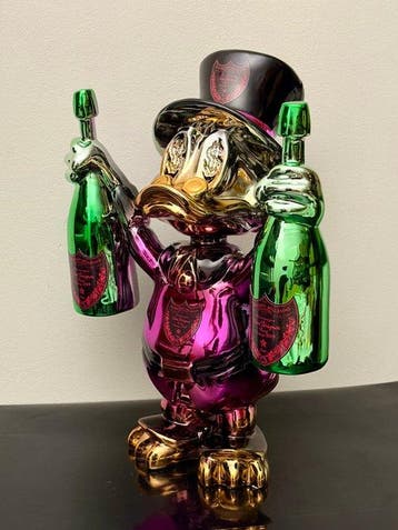 GF Exclusives - Dom Pérignon Inspired Champagne Bottle Duck