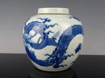 Pot - Porselein - Qing dynastie 1664-1911