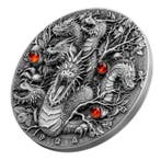 Niue. 2 Dollars 2022 Ladon Greek Dragon, 2 Oz (.999)