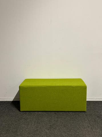 Rohde & Grahl - Poef - 110x45x45cm - Groen, Ophalen of Verzenden, Stoel