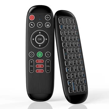 Retourdeal: M6 Air Mouse met mini toetsenbord &amp; Mediatoe, Ophalen of Verzenden