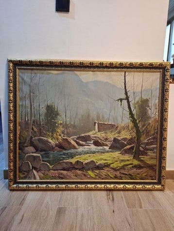 Europese school (XX) - Paysage, Antiek en Kunst