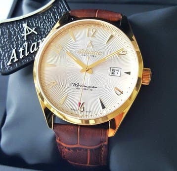 Atlantic - WORLDMASTER - Art-Déco - Swiss Automatic -, Bijoux, Sacs & Beauté
