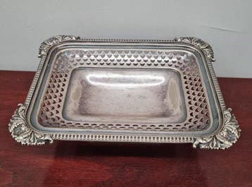 Walker&Hall - Tafelmiddenstuk - Model 51051 - Zilver, Metaal, Antiek en Kunst