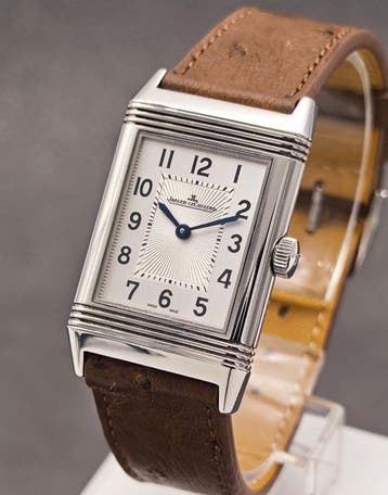 Jaeger-LeCoultre - Reverso Classic Medium Thin Silvered Grey, Nieuw