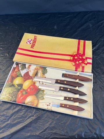 present - Keukenmes - Hout, Metaal - Frankrijk