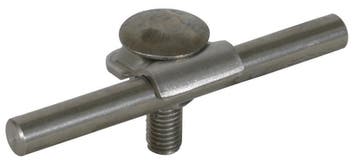 Dehn Klemframe Rd 6-10mm StSt Met spantkopschroef en M10, Verzenden, Nieuw