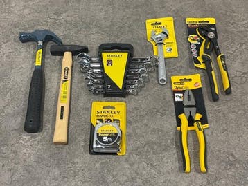 Veiling - Stanley handgereedschap set 7-delig, Bricolage & Construction, Outillage | Outillage à main