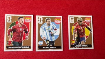 2026 Panini World Cup Cristiano Ronaldo, Lionel Messi,
