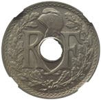 Frankrijk. 25 Centimes 1917 Lindauer. NGC MS66 (Zonder