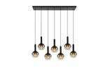 Hanglamp Lucide MARIUS -  - 7xE27 - Zwart -, Huis en Inrichting, Lampen | Hanglampen, Verzenden, Nieuw