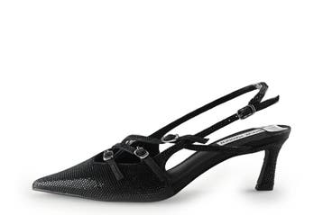 Steve Madden Slingbacks in maat 39 Zwart, Verzenden