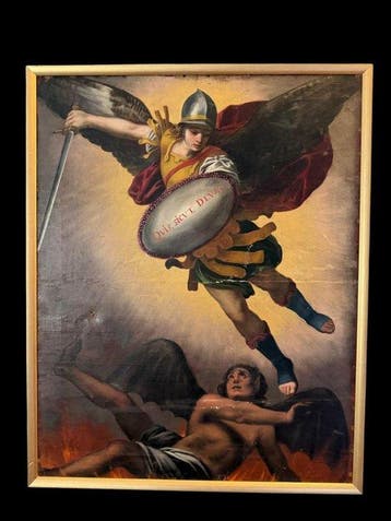 Scuola italiana (XVIII) - San Miguel Arcángel venciendo al