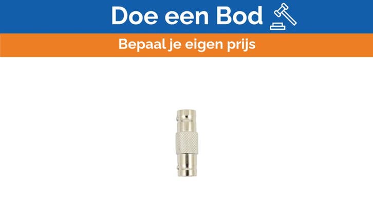 Bieden: Intronics BNC Female to BNC Female RF, Watersport en Boten, Navigatiemiddelen en Scheepselektronica, Ophalen of Verzenden