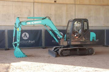Veiling: Rupsgraafmachine Kobelco SK60-C Diesel 2012, Ophalen
