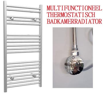 80x60 cm - 547 Watt - Oppio Handdoekradiator - Chroom, Doe-het-zelf en Bouw, Ophalen of Verzenden, Nieuw