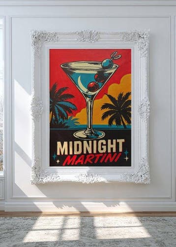 Flavia Delgado - MIDNIGHT MARTINI XL