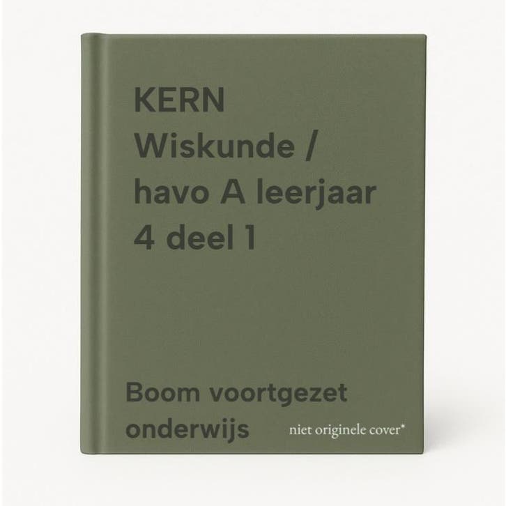 KERN Wiskunde / havo A leerjaar 4 deel 1 9789464421293, Livres, Livres Autre, Envoi