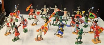 Collection thématique - Soldats en plastique - Timpo Toys
