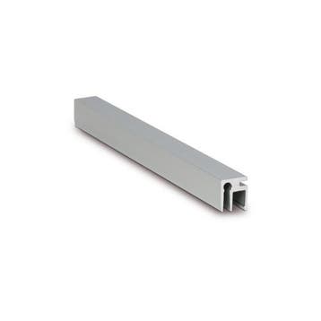 Glazen balustrade vloermontage 1.0kN Top Cover profielen-Alu, Verzenden, Nieuw