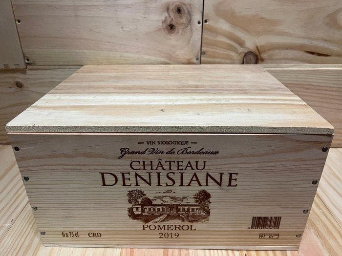 2019 Chateau Denisiane - Pomerol - 6 Flessen (0.75 liter), Verzamelen, Wijnen
