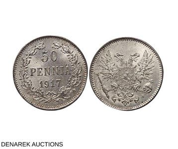 Finlande, Grand-Duché sous domination russe. Nicholas II.