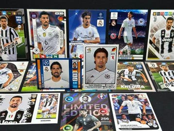 Panini - Sami Khedira - 15x Stickers & Cards - Real Madrid /, Nieuw