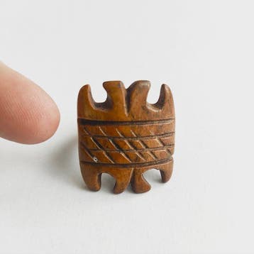 Oud-Indochinese bergstammen Wilde buffelbeen Geometrisch