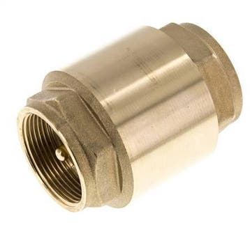 G 1-1/2 Laiton Clapet Anti Retour Pour Vide -0.95..18 Bar, Verzenden