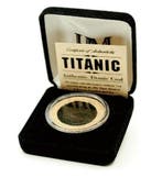 Verenigde Staten. Medal Original Coal from the RMS TITANIC -
