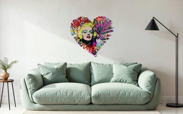 AIIROH - Heart Monroe [100% handmade], Antiek en Kunst