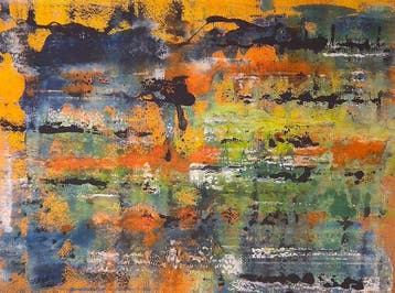 Bri Debernardi - SACRAMENTO -70x100cm- ABSTRACT, Antiek en Kunst