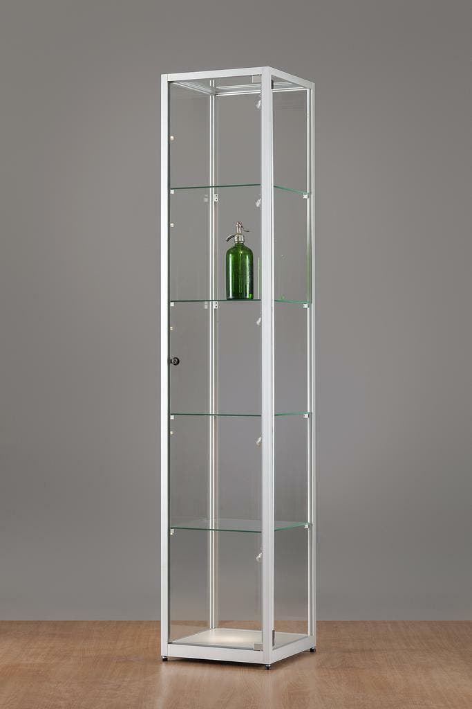 *TIP*  Luxe vitrinekast aluminium 40 cm met draaideur, Articles professionnels, Aménagement de Bureau & Magasin | Commerce & Inventaire