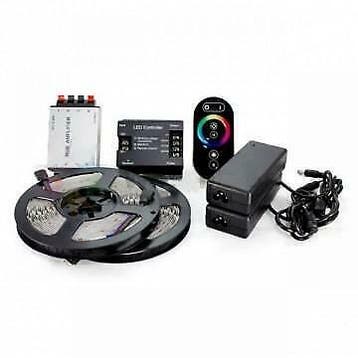 LED strip RGB 30 meter Plug & Play - dimbaar, Verzenden, Nieuw