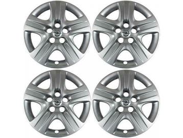 ORIGINELE GM Opel naafdoppen wielbeschermerset ZILVER 17 inc, Ophalen of Verzenden, Nieuw
