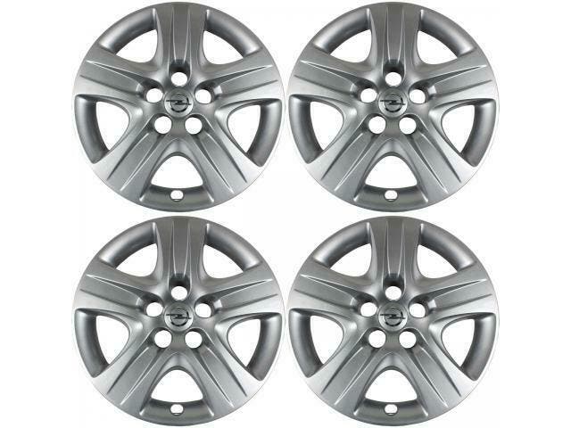 ORIGINELE GM Opel naafdoppen wielbeschermerset ZILVER 17 inc, Auto-onderdelen, Banden en Velgen, Ophalen of Verzenden