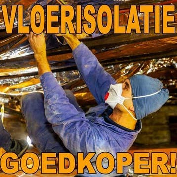 KRUIPRUIMTE/VLOERISOLATIE DEZE MAAND (max 49%) GOEDKOPER !, Nieuw