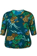 Shirt LOMMER Zhenzi bloemprint maat 58, Verzenden, Nieuw