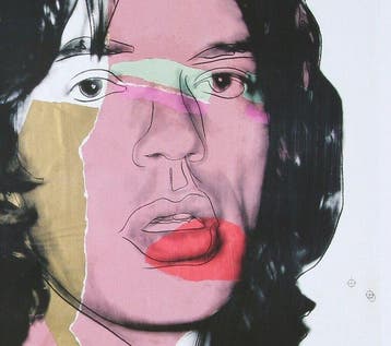 Andy Warhol (1928-1987), after - Mick Jagger