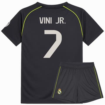 Real Madrid Voetbaltenue Vini JR. Uit - 2025-2026 - Kind, Verzenden, Nieuw, Bal